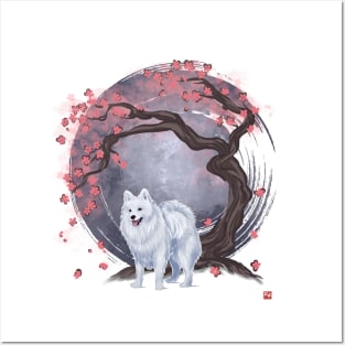 Dog Collection - Japan -  Japanese Spitz (#3) Posters and Art